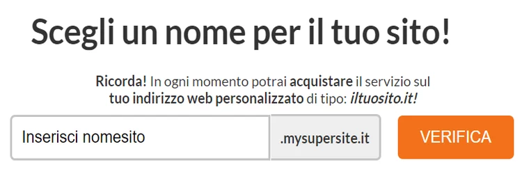 MySuperSite.it Aruba