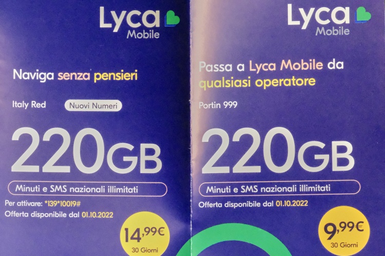 Volantino offerte Lyca Mobile Passa Lyca Mobile offerte qualsiasi operatore