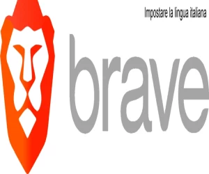 Lingua italiana Browser Brave