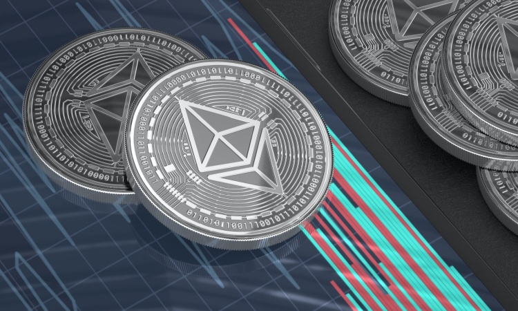 Ethereum con un grafico Come Comprare Ethereum ETH con PayPal