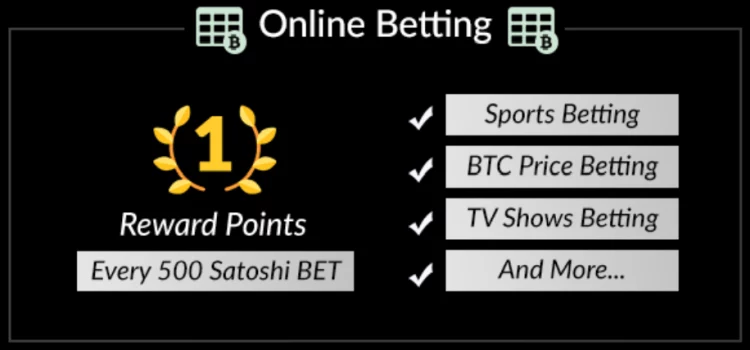 Online betting BTC