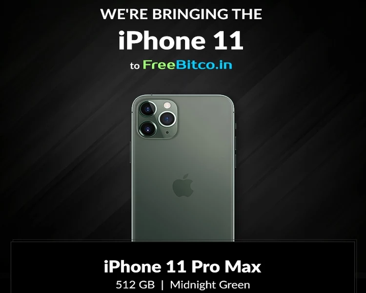 Vinci un iPhone di ultima generazione iPhone 11 Pro Max 512 GB Midnight Green