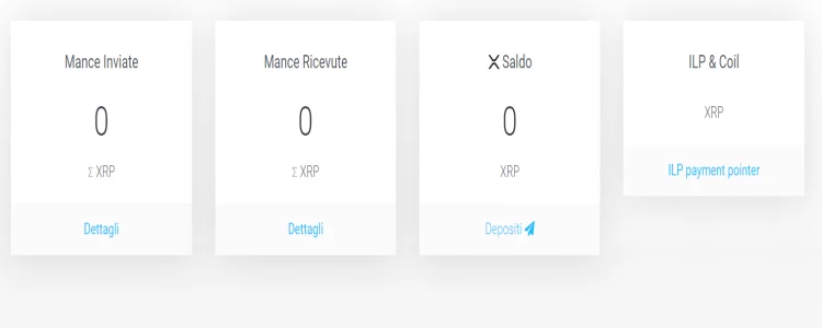 Dashboard XRP Tip Bot Mance su XRP Tip Bot