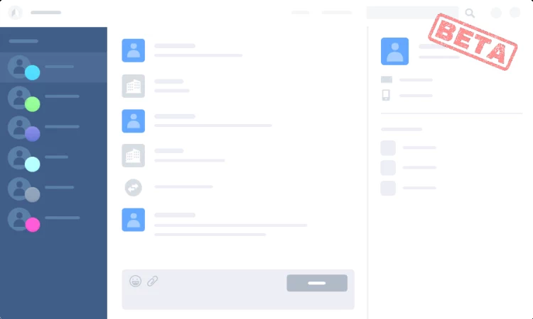 Callbell in versione Beta Dashboard Callbell App