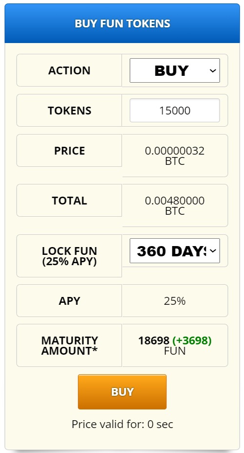 Earn more fun token