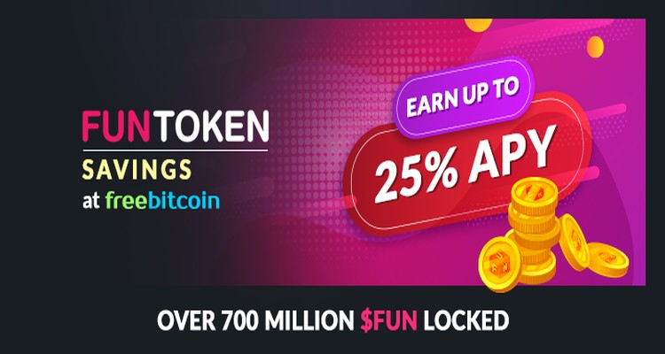 Funtoken 700 million locked