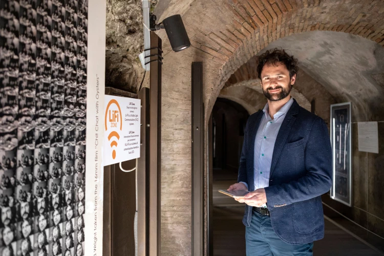 LiFi più veloce del WiFi Intervista a Francesco Paolo Russo Founder To Be