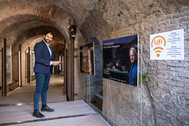 Area LiFi Zone a Pompei LiFi Zone Smart Pompei