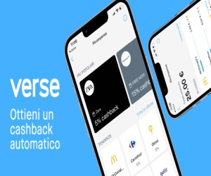 Promo Cashback automatico VerseCard