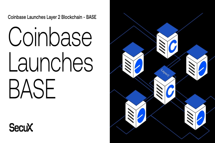 BASE di Coinbase SecuX hardware wallet supportano BASE Blockchain Coinbase